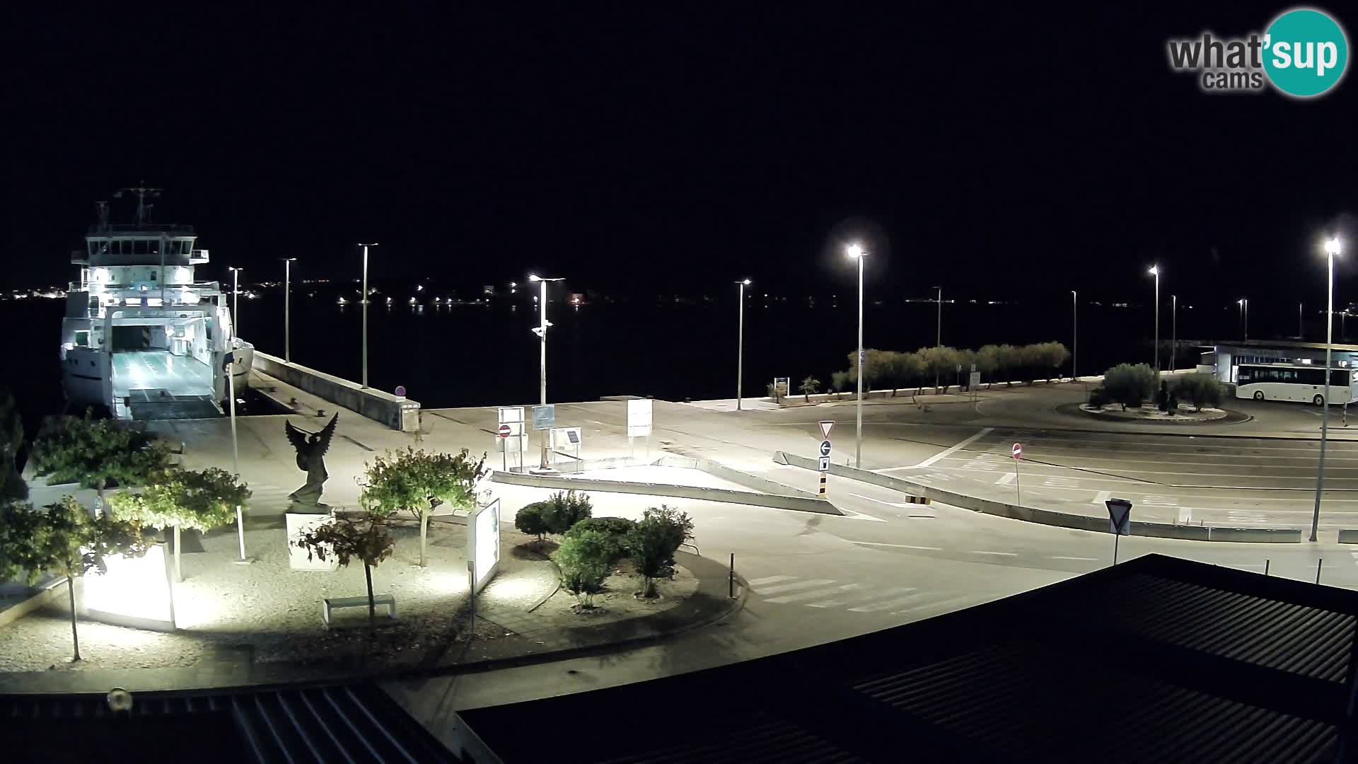 Webcam Ugliano – terminal traghetto da Preko a Zara