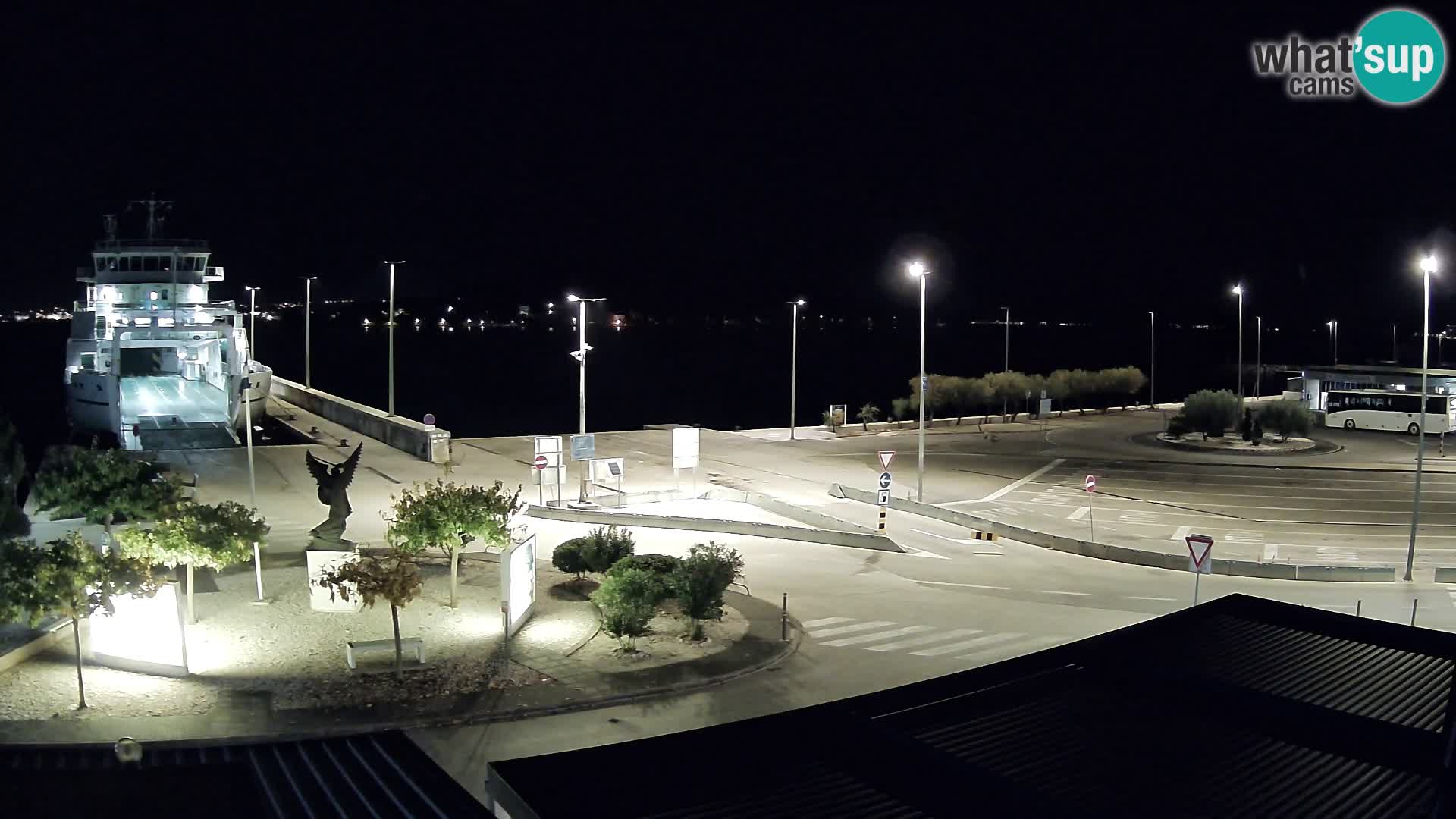 Spletna kamera Ugljan – trajekt Preko – Zadar