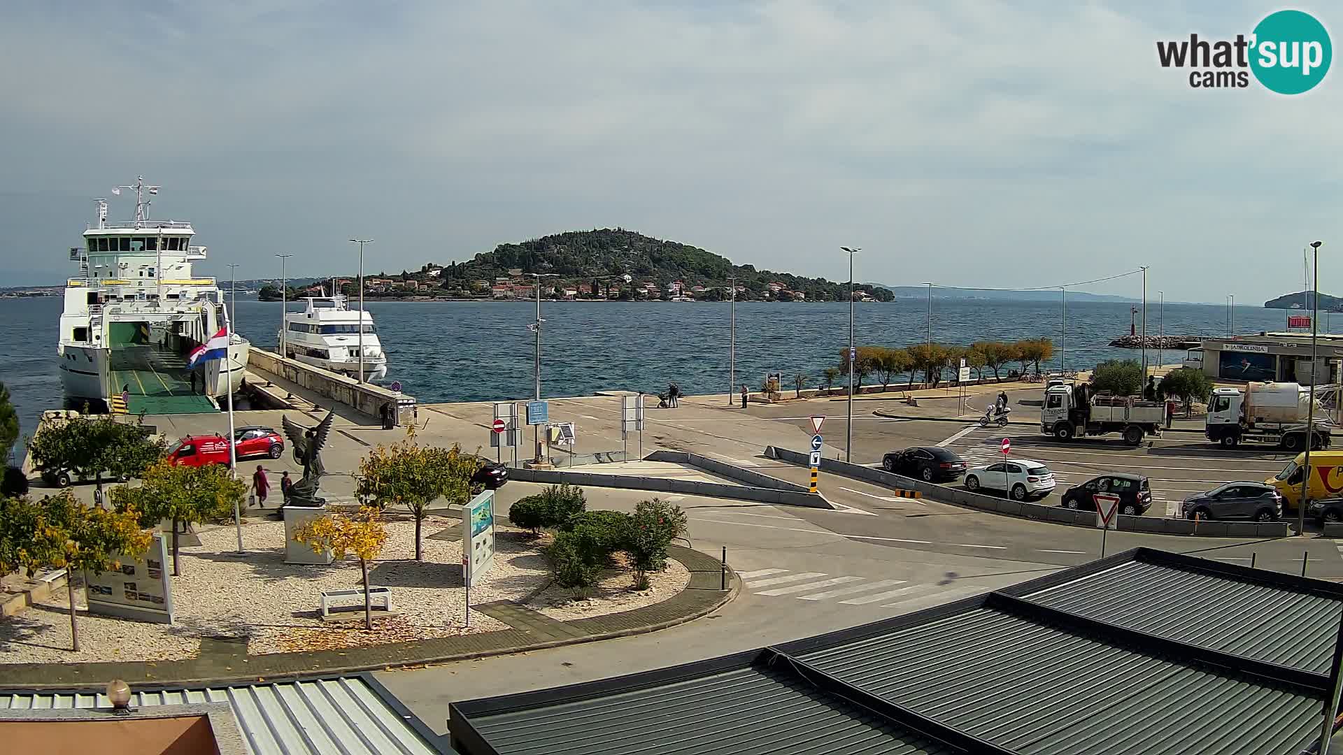 Web cam UGLJAN – Ferry de Preko à Zadar