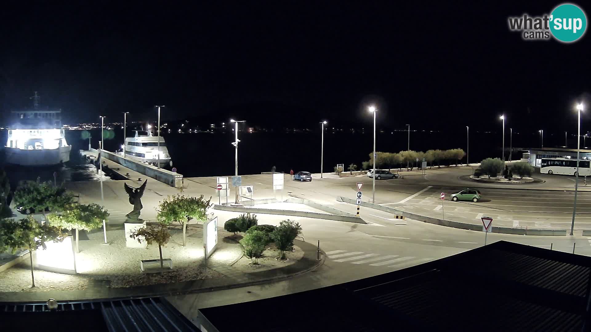 Spletna kamera Ugljan – trajekt Preko – Zadar