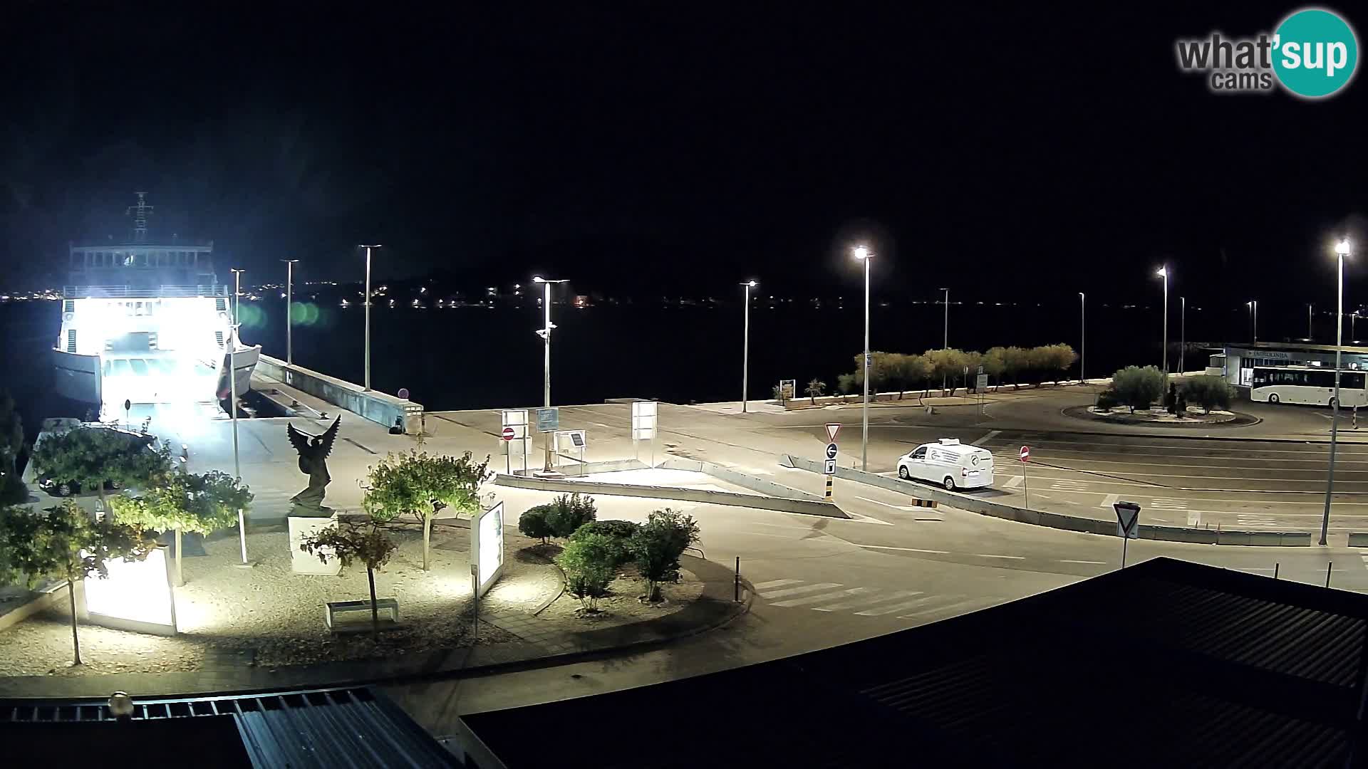 Web kamera Ugljan – Preko trajekt za Zadar