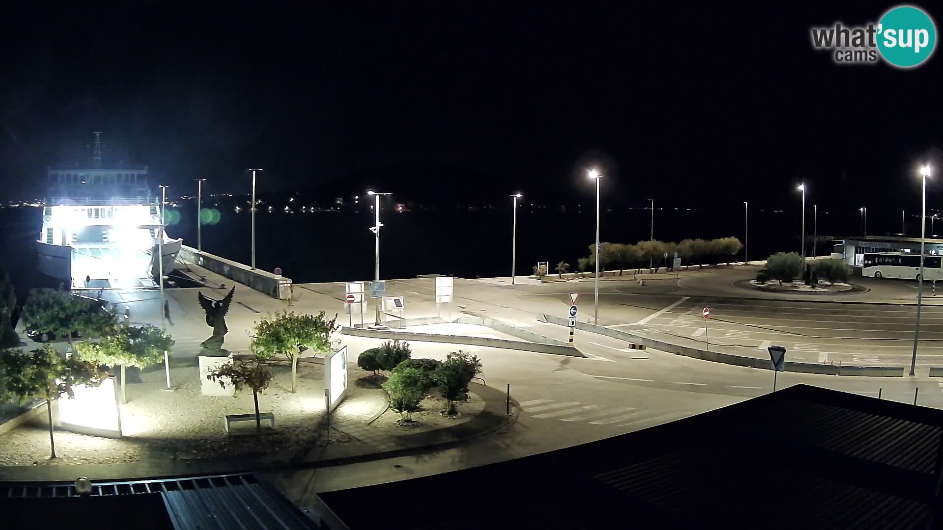 Spletna kamera Ugljan – trajekt Preko – Zadar