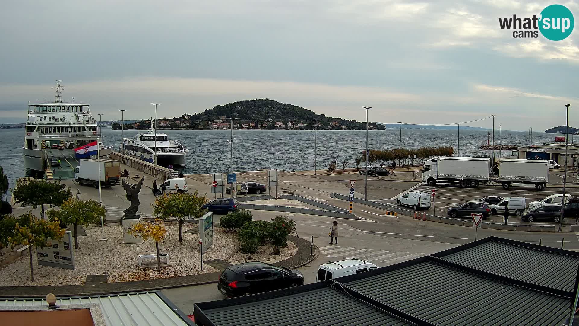 Web cam UGLJAN – Ferry de Preko à Zadar