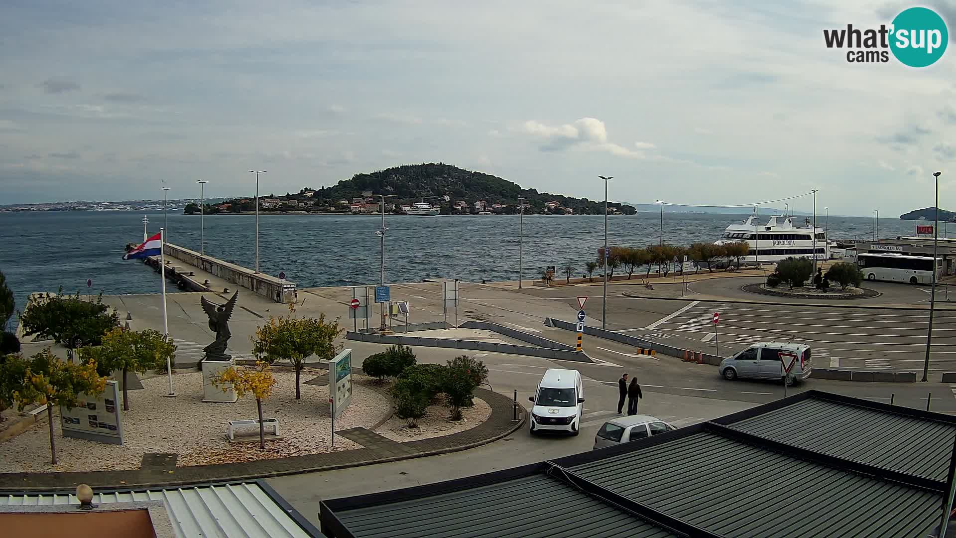 Web cam UGLJAN – Ferry de Preko à Zadar