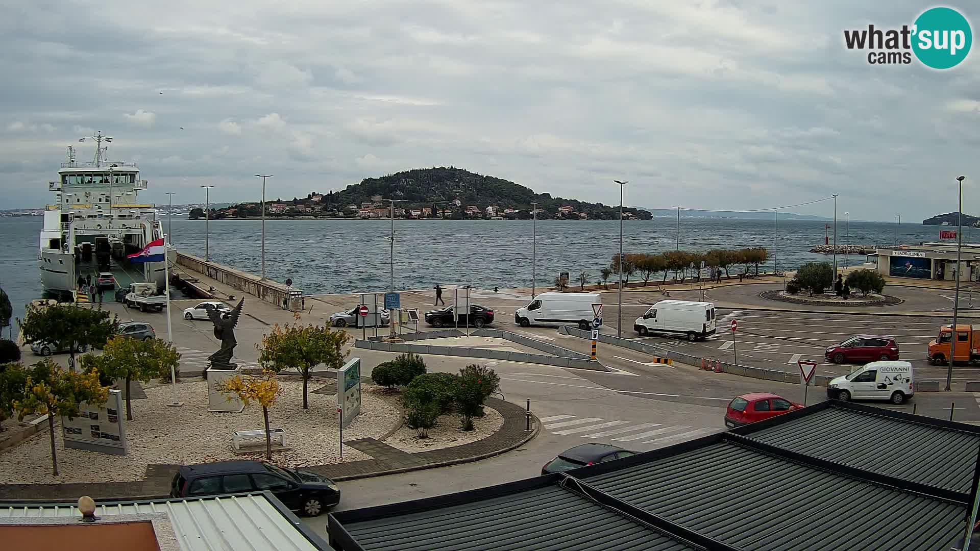 Web cam UGLJAN – Ferry de Preko à Zadar