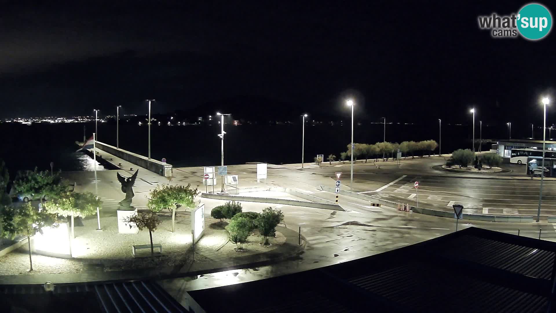 Spletna kamera Ugljan – trajekt Preko – Zadar