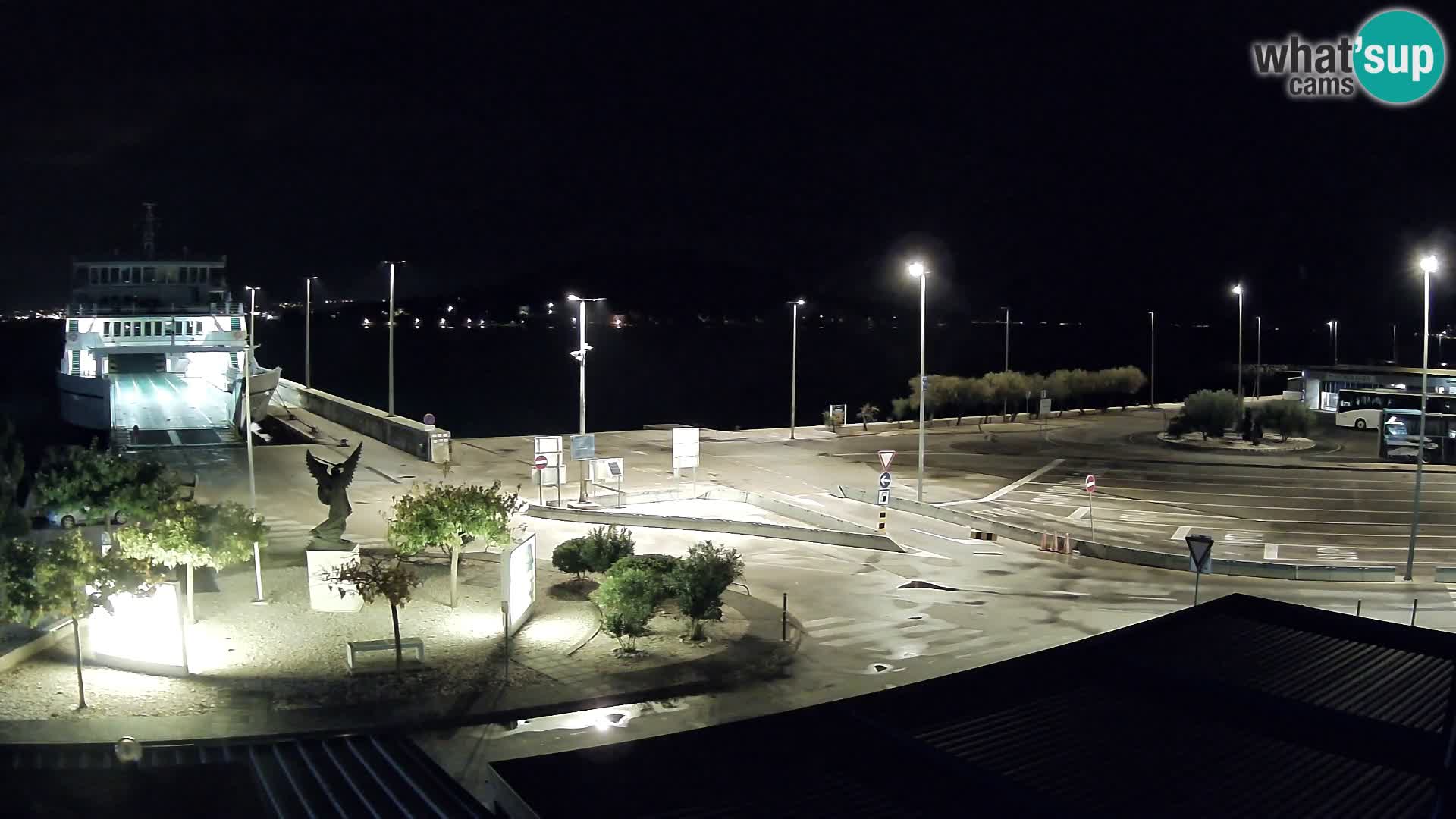 Spletna kamera Ugljan – trajekt Preko – Zadar