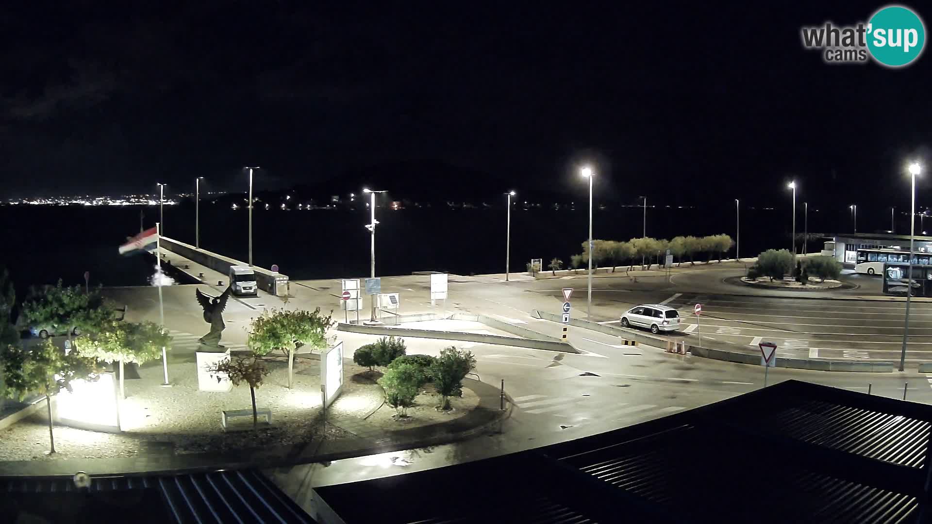 Webcam Ugliano – terminal traghetto da Preko a Zara