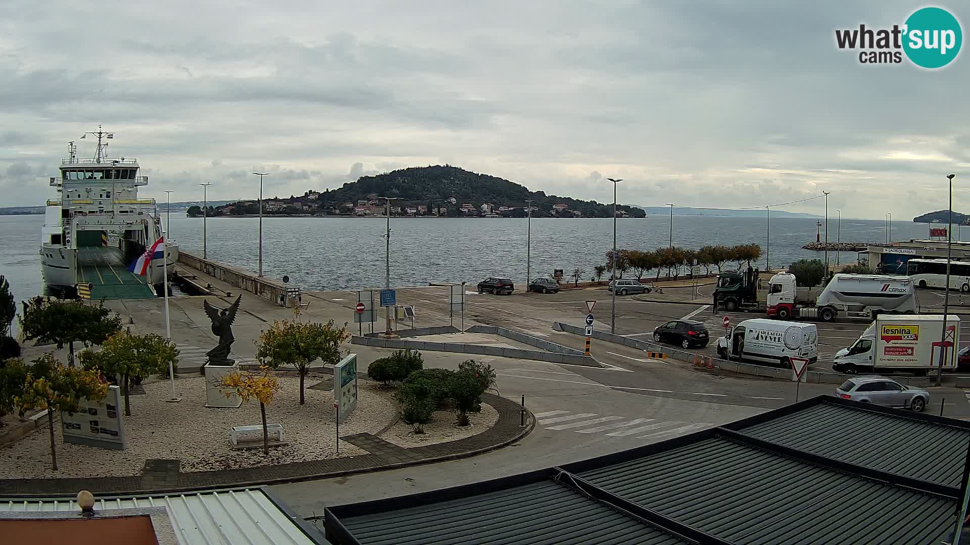 Cámara web UGLJAN – Transportar de Preko a Zadar
