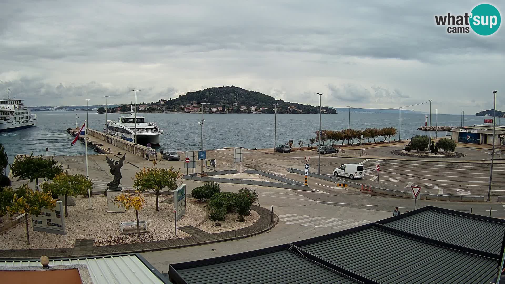 Cámara web UGLJAN – Transportar de Preko a Zadar