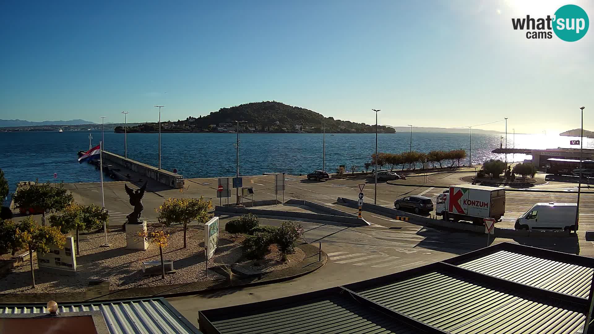 Cámara web UGLJAN – Transportar de Preko a Zadar
