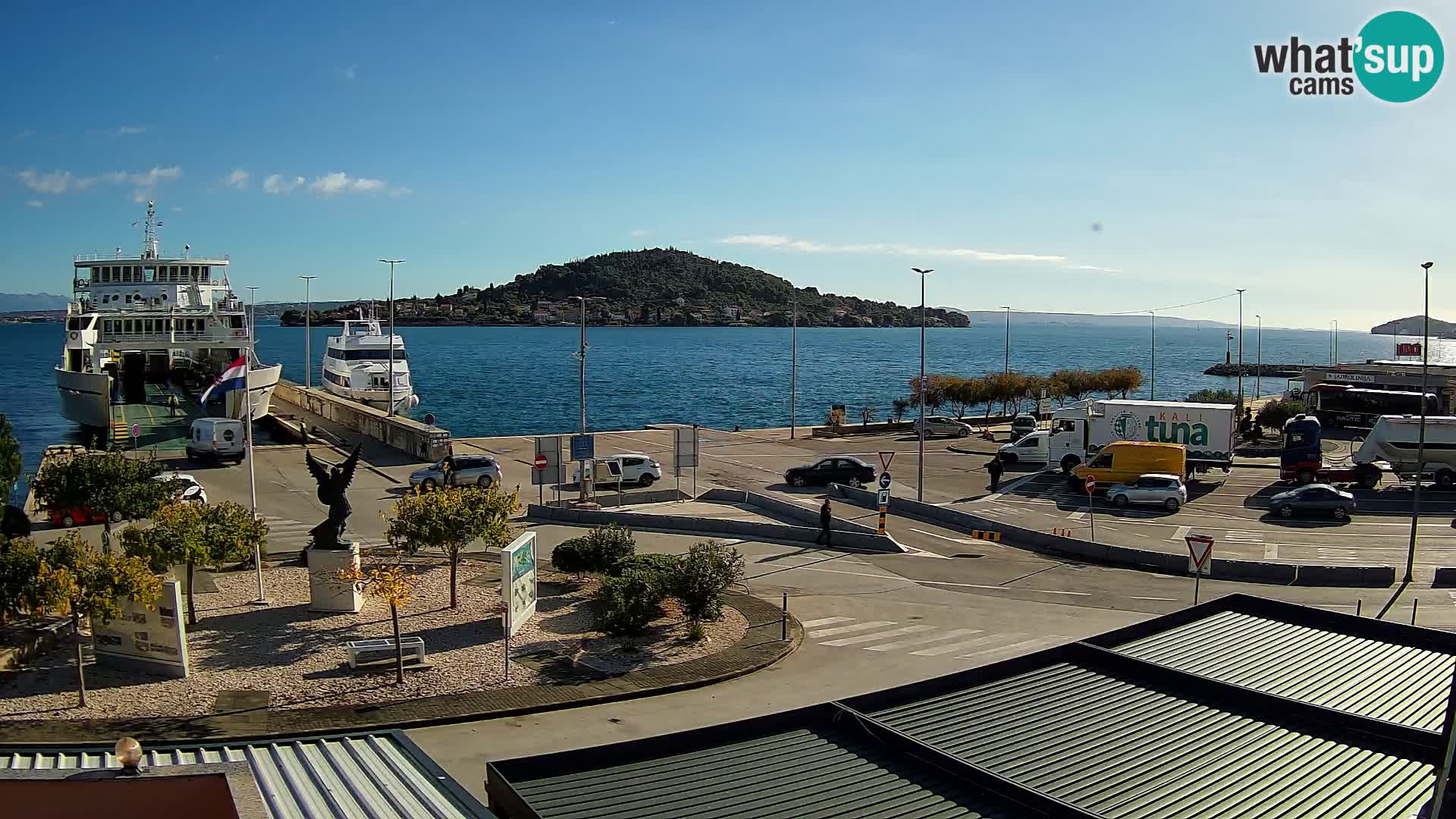 Cámara web UGLJAN – Transportar de Preko a Zadar