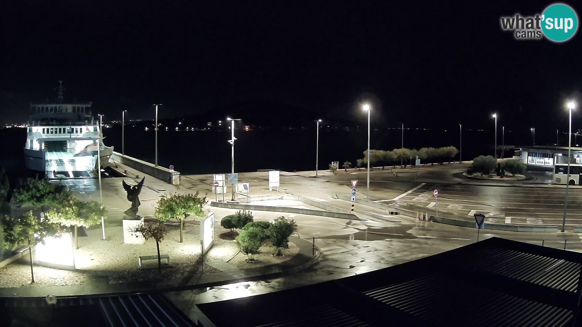 Spletna kamera Ugljan – trajekt Preko – Zadar