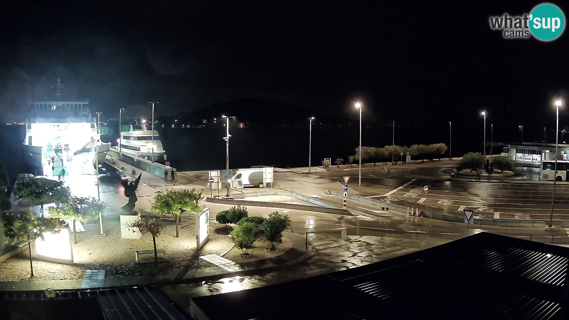 Webcam Ugljan – Preko Ferry to Zadar