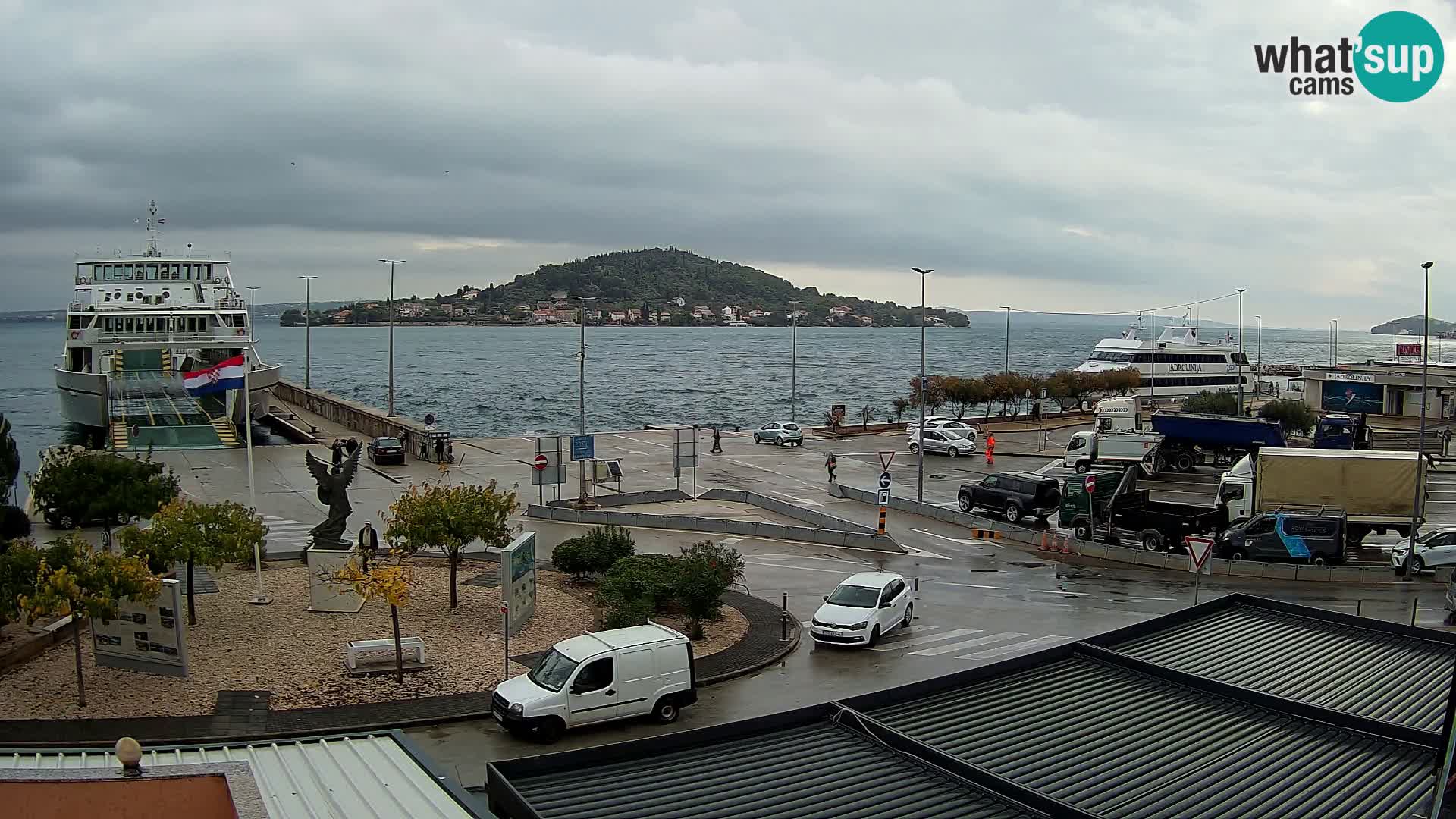 Cámara web UGLJAN – Transportar de Preko a Zadar