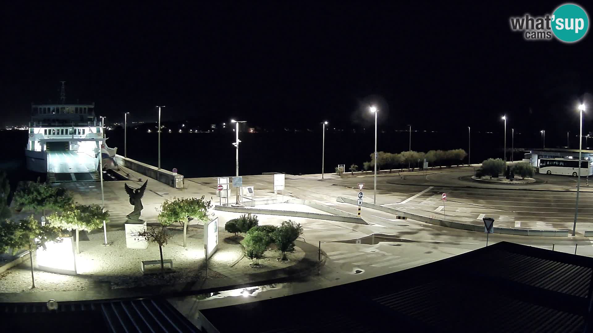 Webcam Ugljan – Preko Ferry to Zadar