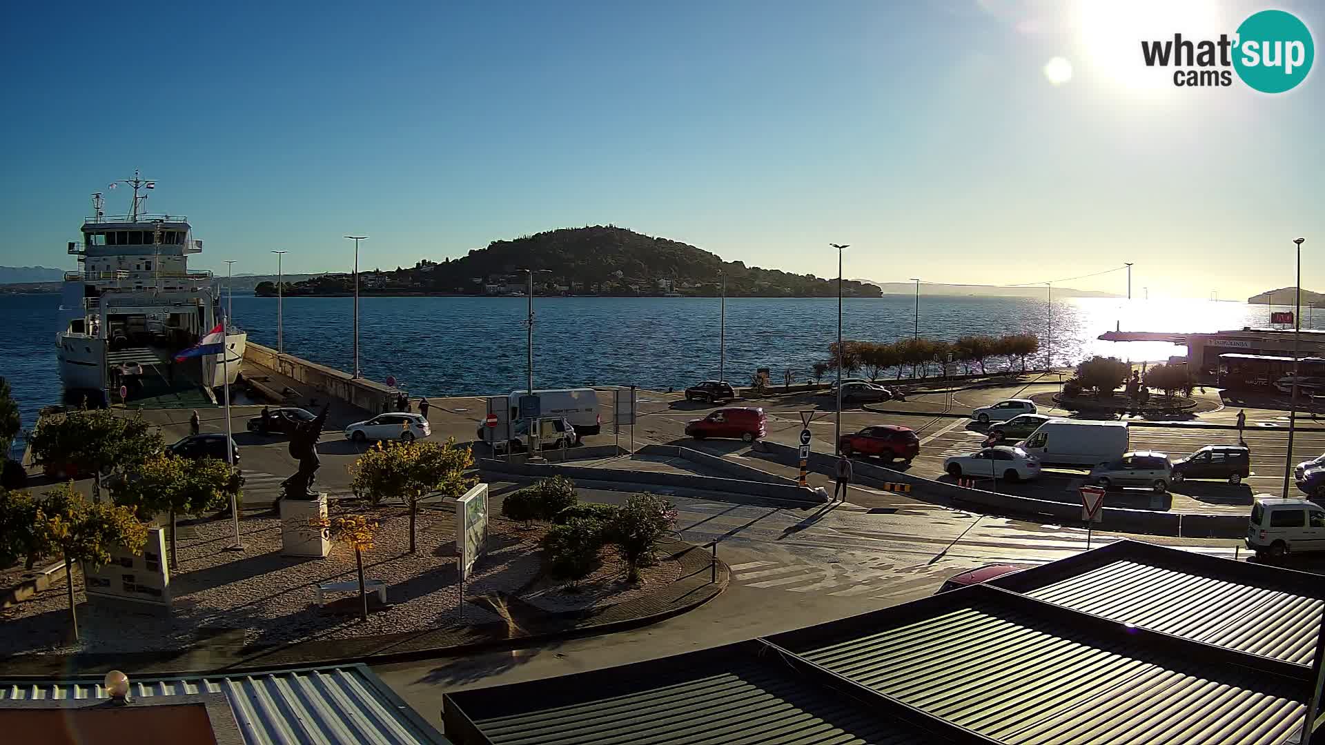 Web cam UGLJAN – Ferry de Preko à Zadar