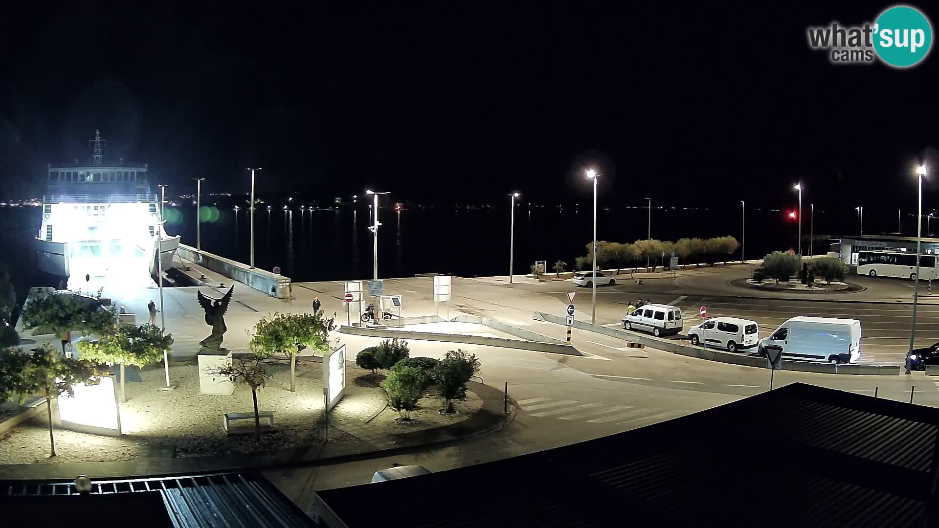 Spletna kamera Ugljan – trajekt Preko – Zadar