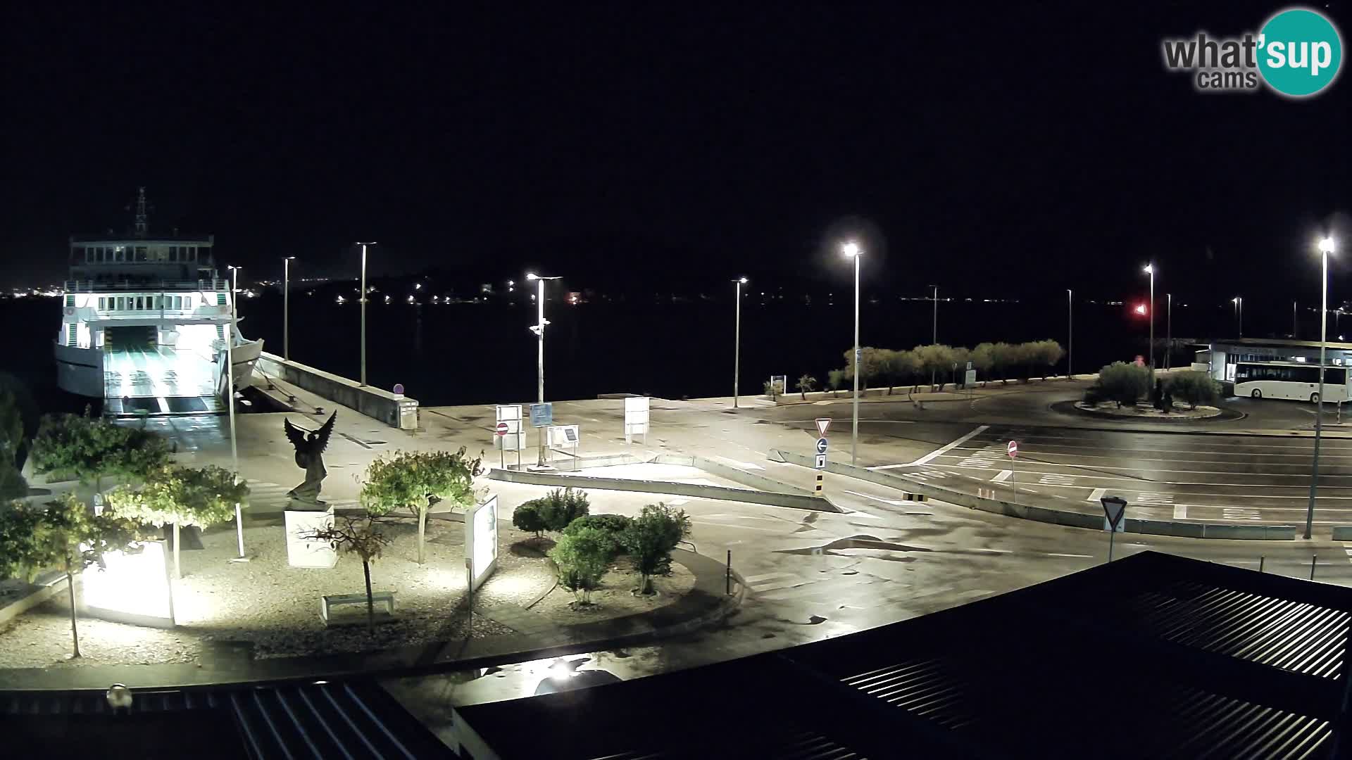 Webcam Ugljan – Preko Ferry to Zadar