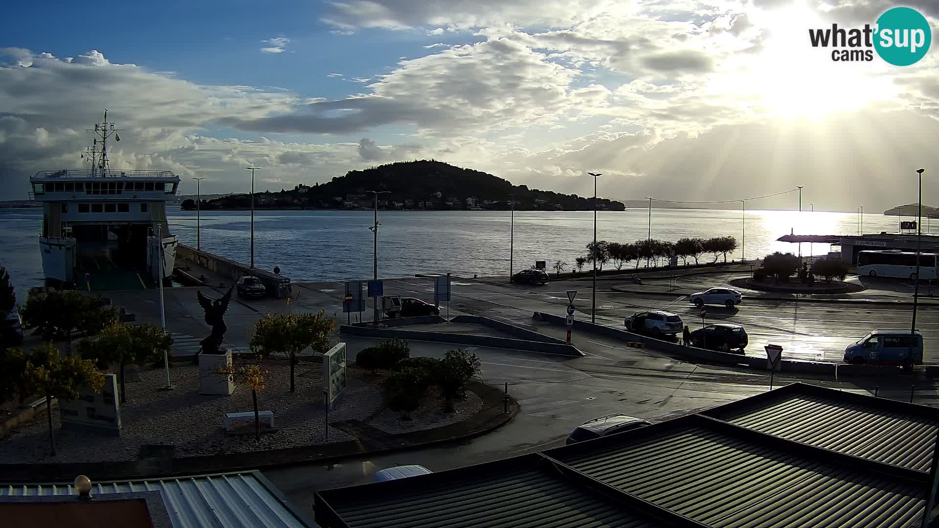 Webcam Ugljan – Preko Ferry to Zadar