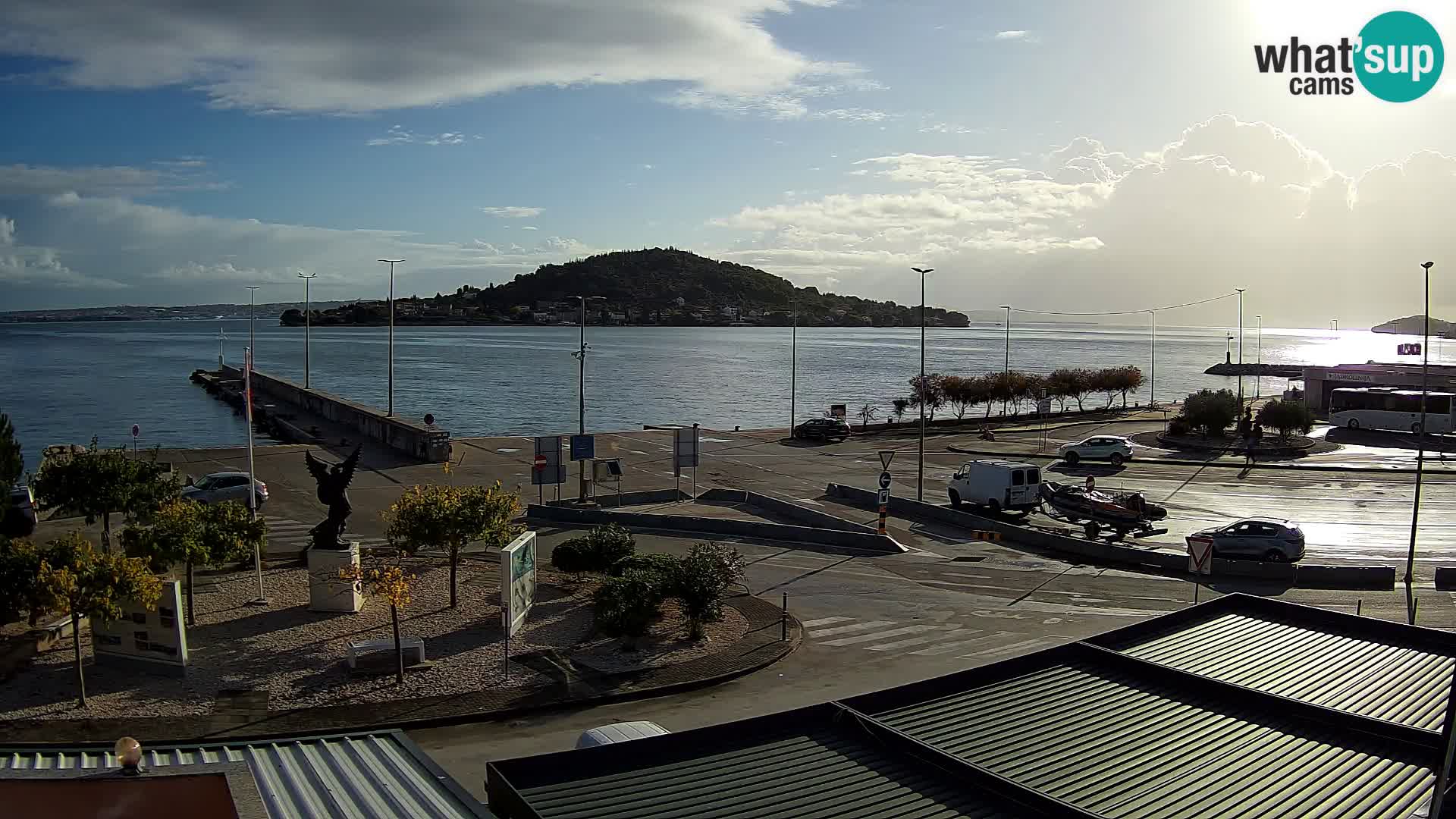 Webcam Ugljan – Preko Ferry to Zadar