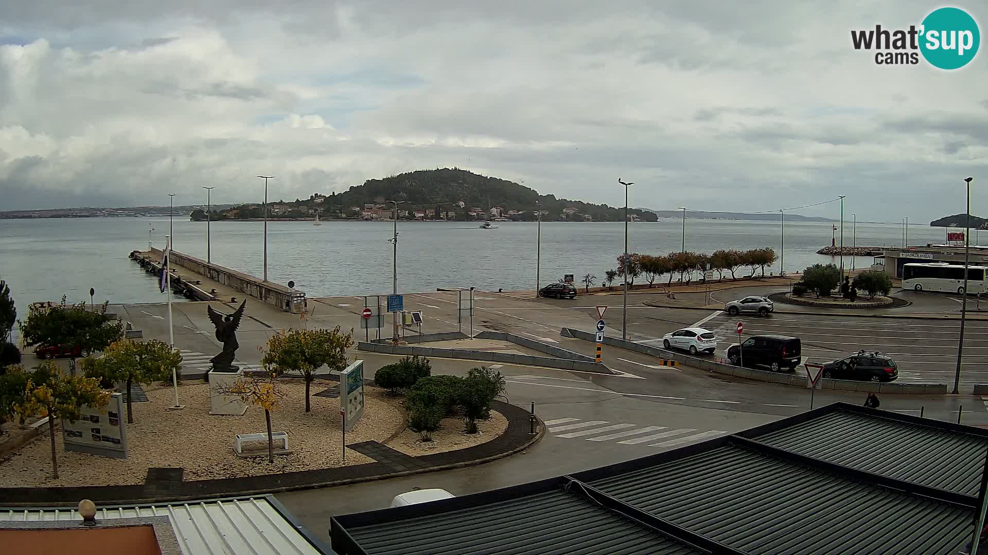 Webcam Ugljan – Preko Ferry to Zadar