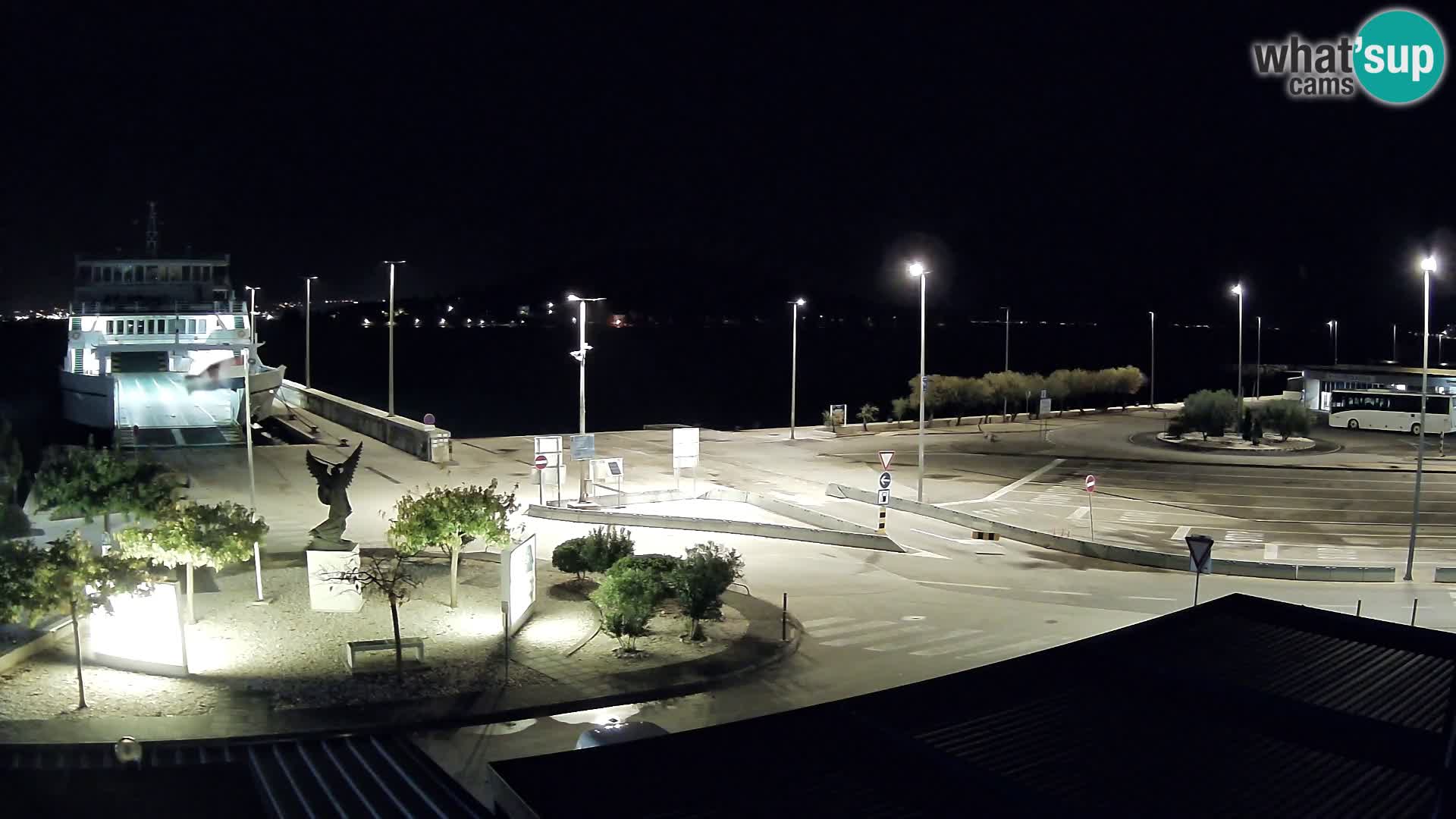 Webcam Ugliano – terminal traghetto da Preko a Zara