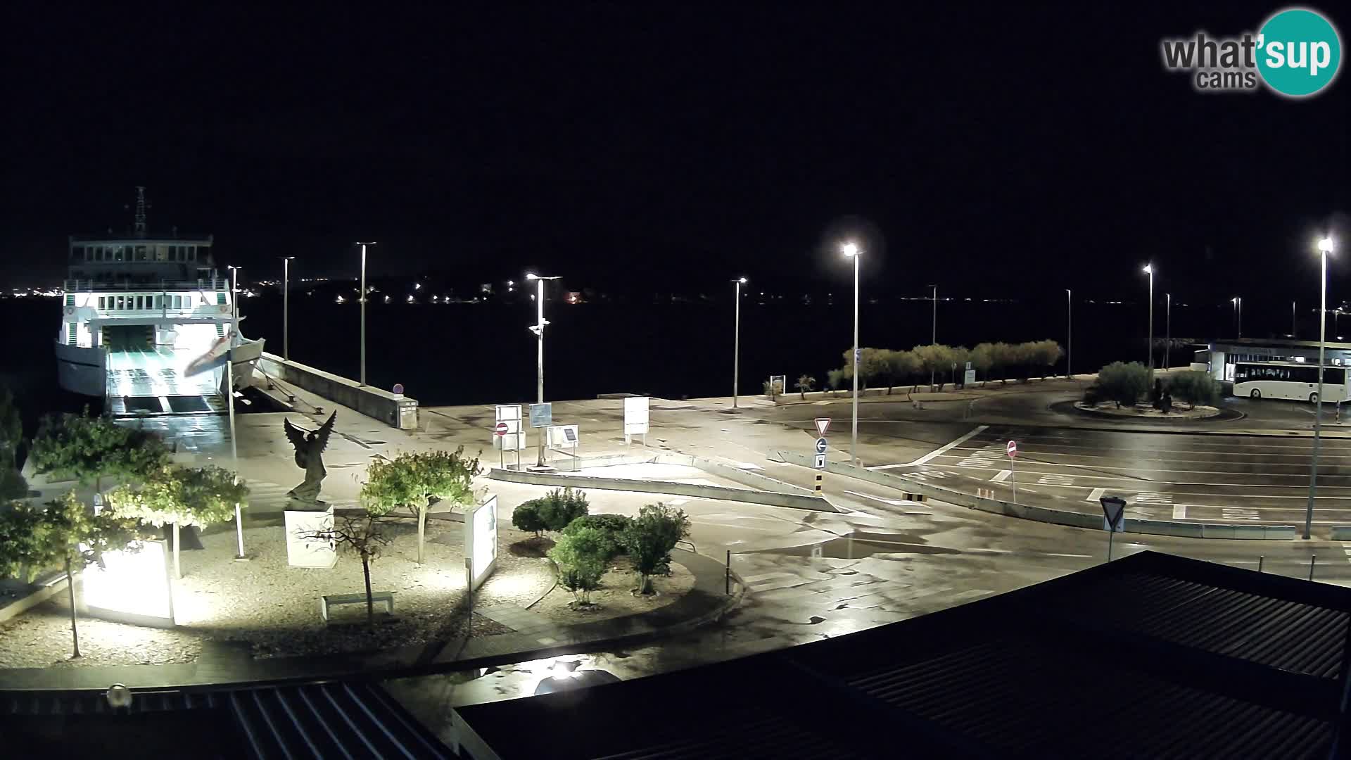 Webcam Ugliano – terminal traghetto da Preko a Zara