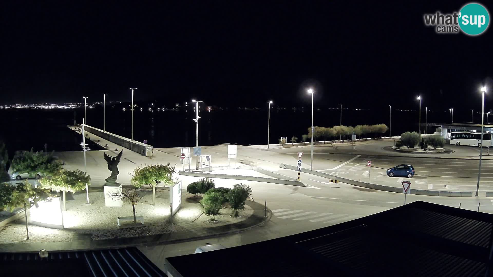 Webcam Ugliano – terminal traghetto da Preko a Zara