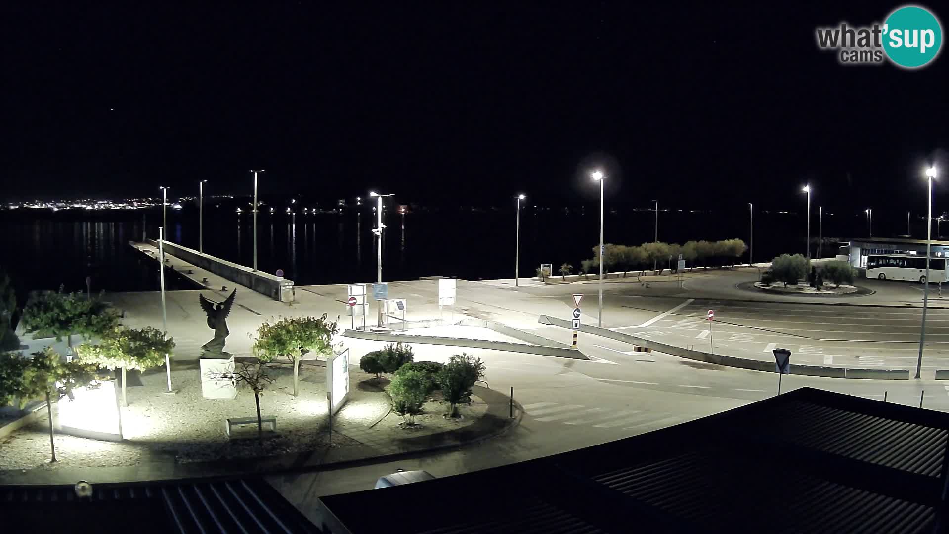 Spletna kamera Ugljan – trajekt Preko – Zadar