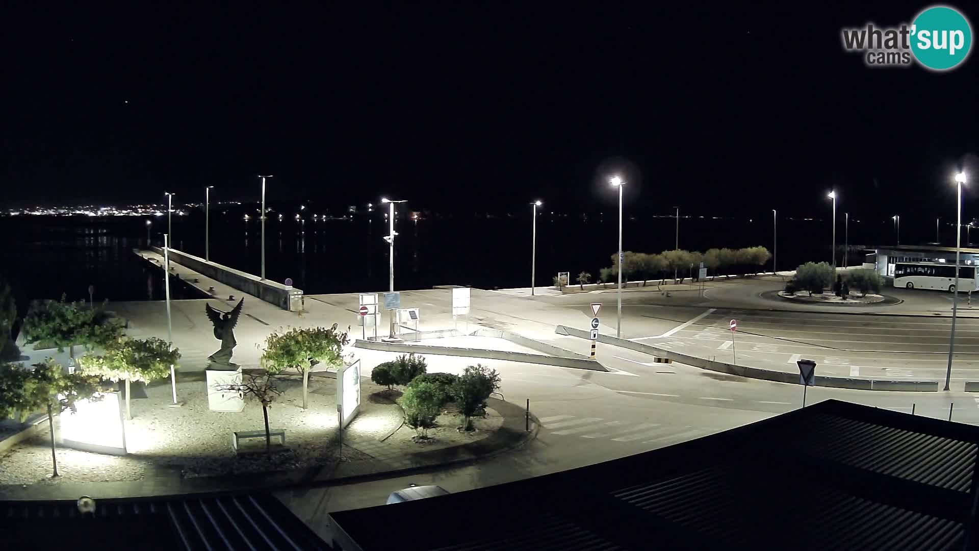 Spletna kamera Ugljan – trajekt Preko – Zadar