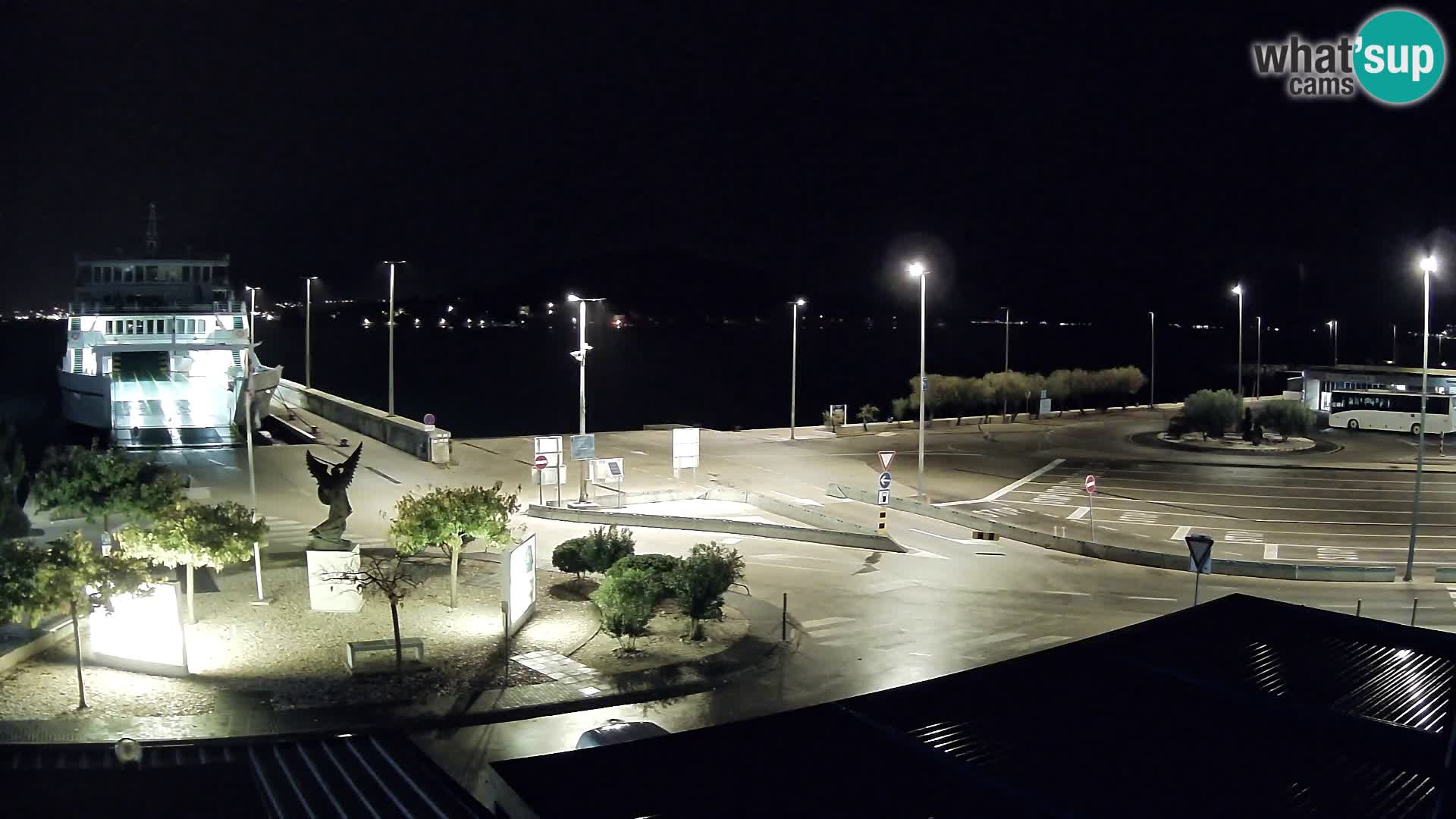 Spletna kamera Ugljan – trajekt Preko – Zadar