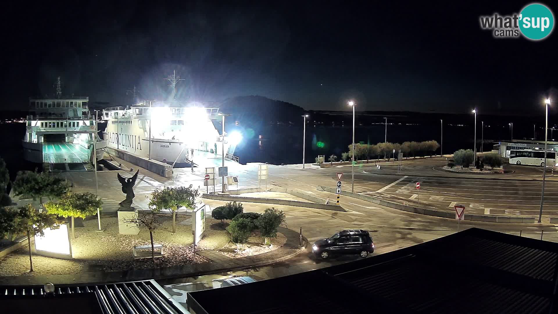 Web cam UGLJAN – Ferry de Preko à Zadar