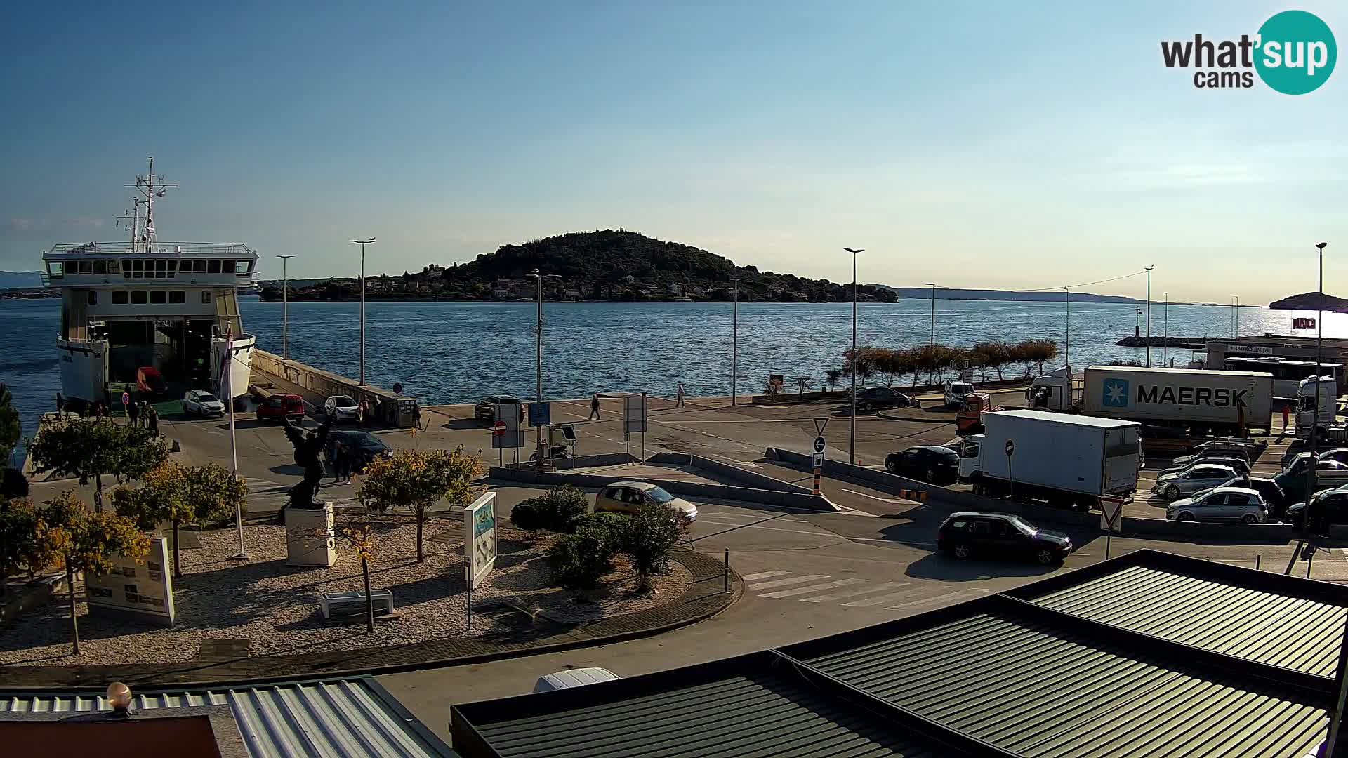 Cámara web UGLJAN – Transportar de Preko a Zadar