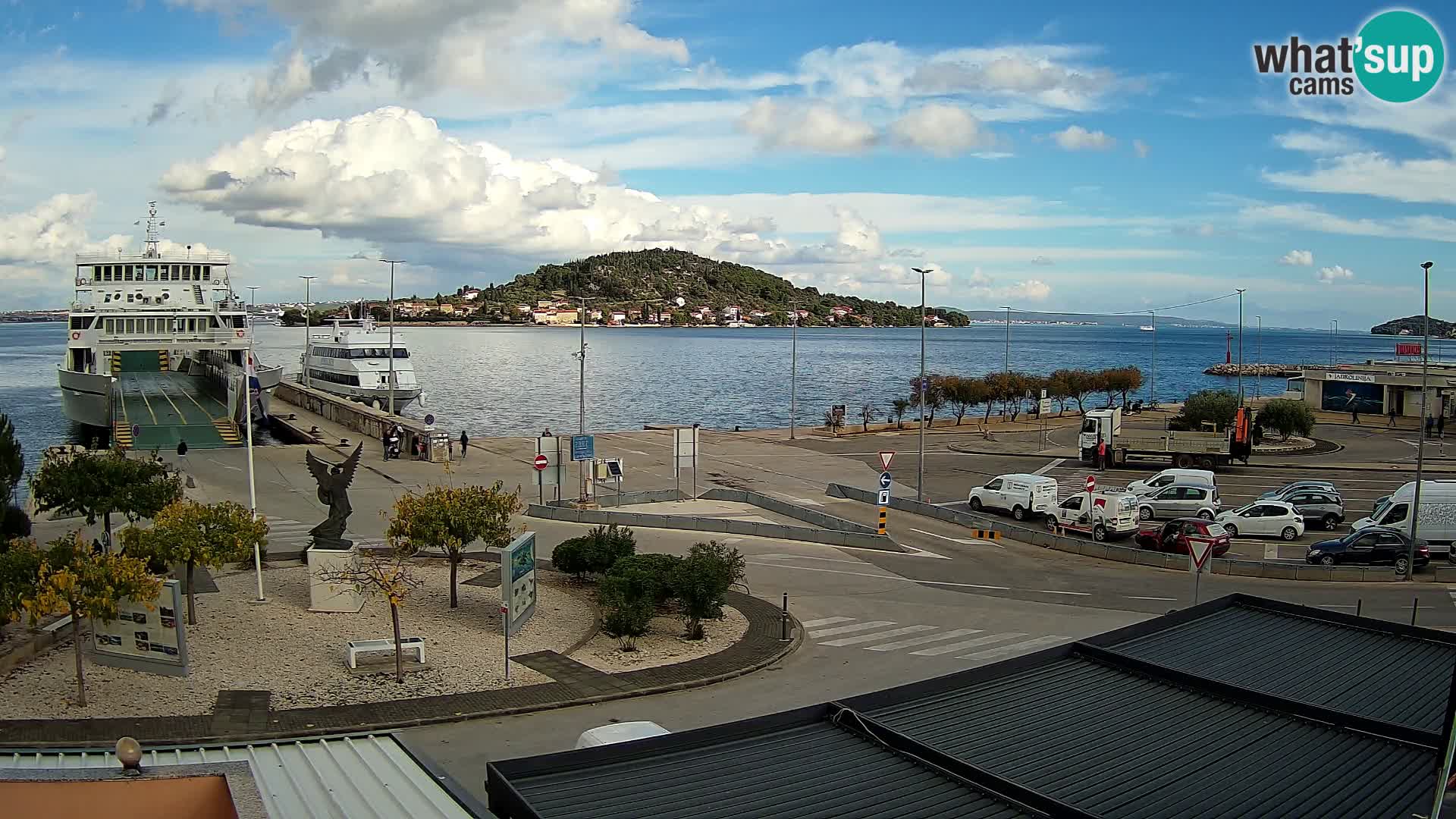UGLJAN Webcam – Preko-Fähre nach Zadar