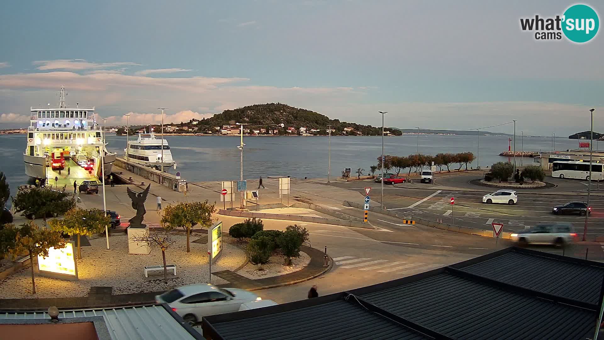 Cámara web UGLJAN – Transportar de Preko a Zadar