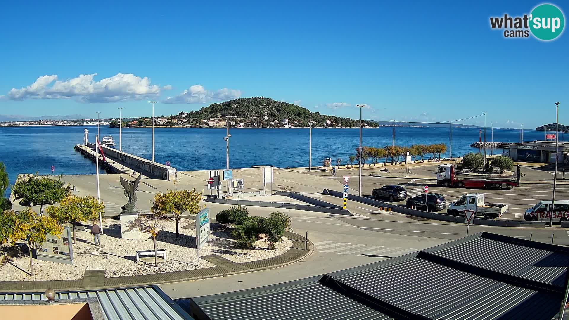 Web cam UGLJAN – Ferry de Preko à Zadar