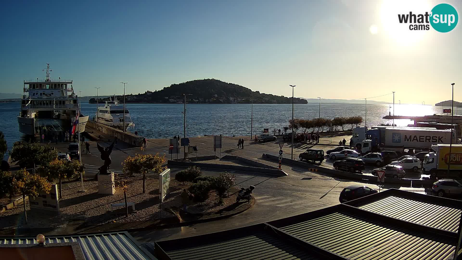 Cámara web UGLJAN – Transportar de Preko a Zadar