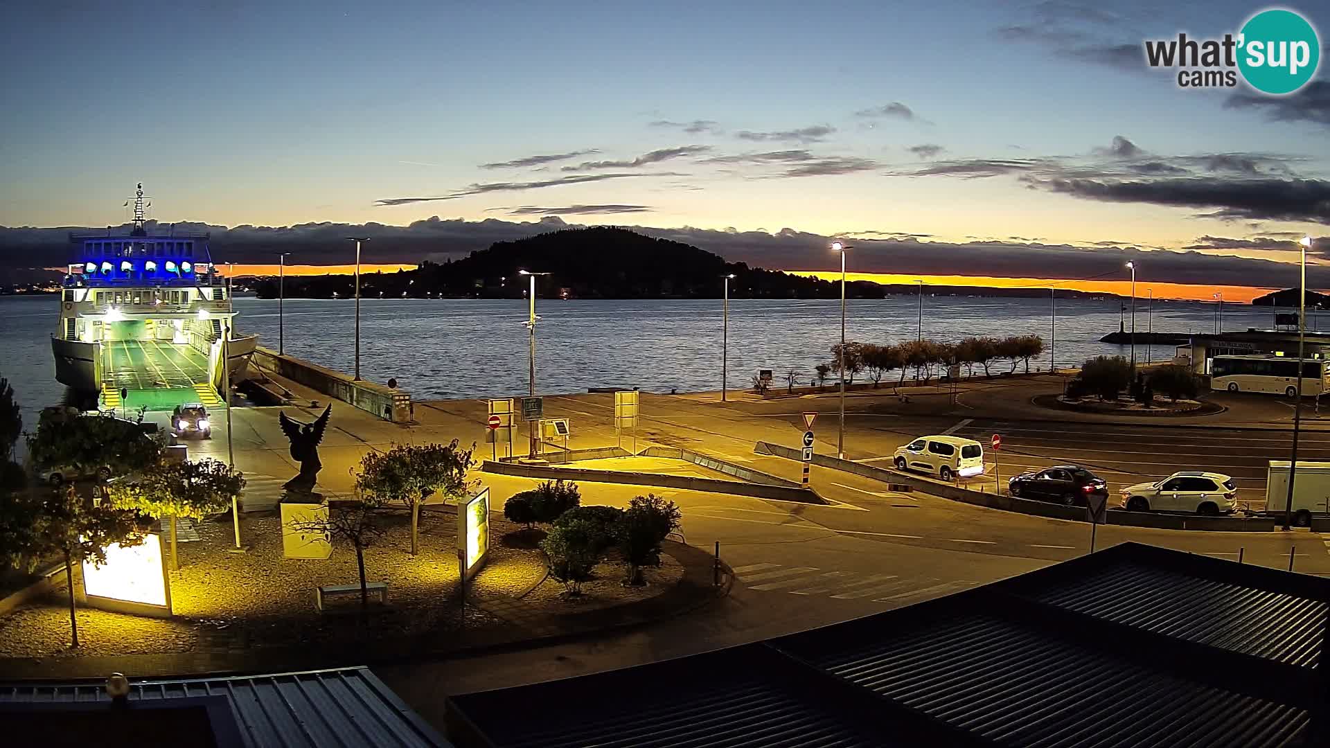 Webcam Ugljan – Preko Ferry to Zadar