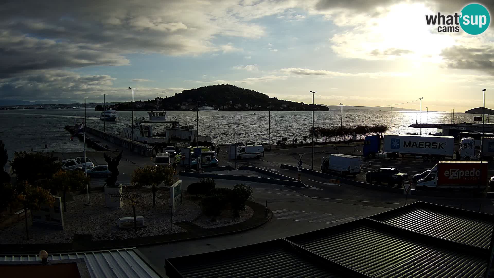 Cámara web UGLJAN – Transportar de Preko a Zadar