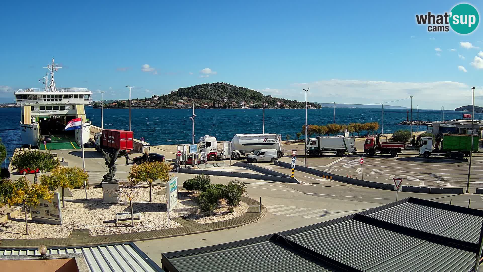 UGLJAN Webcam – Preko-Fähre nach Zadar