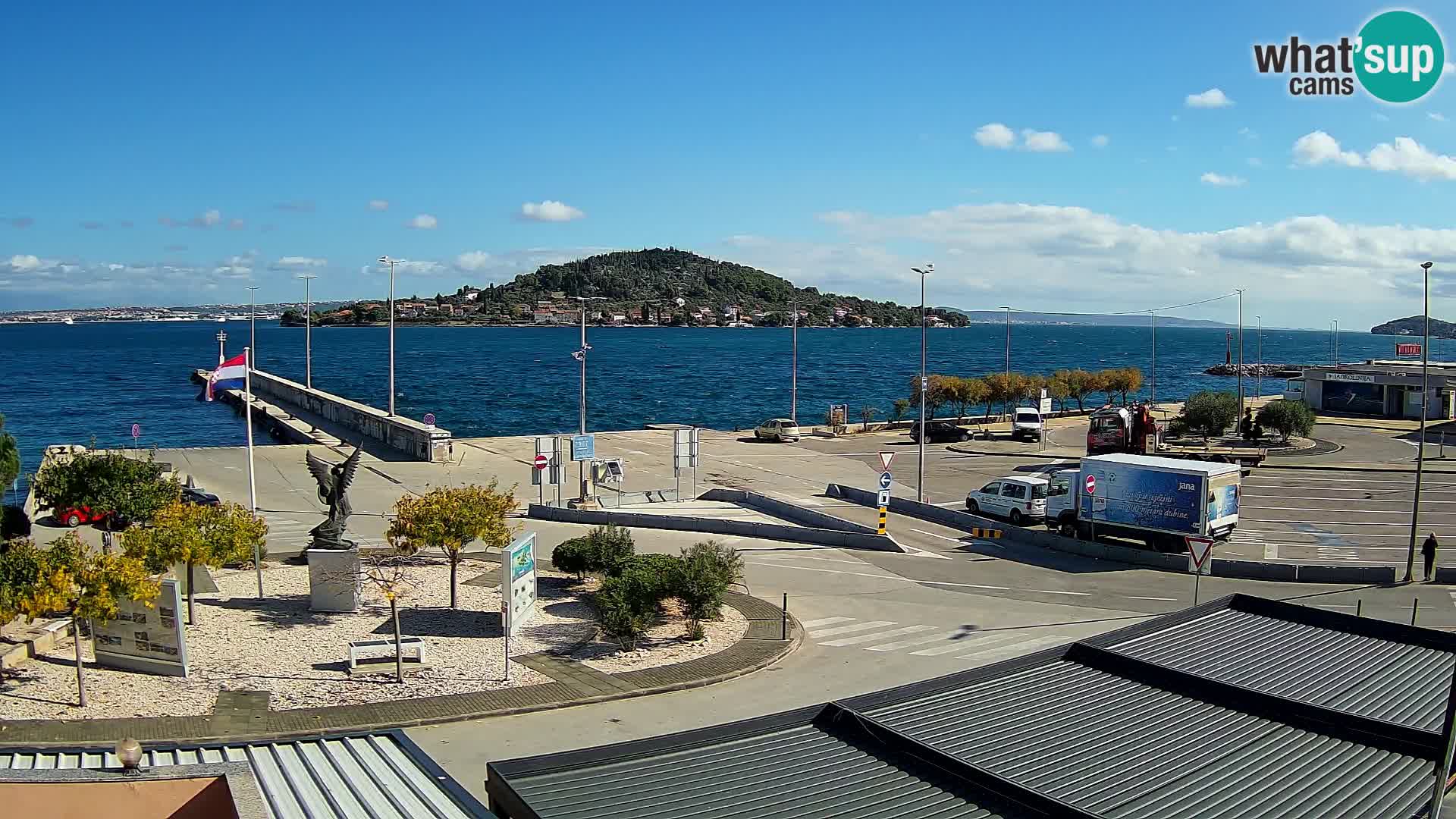 UGLJAN Webcam – Preko-Fähre nach Zadar