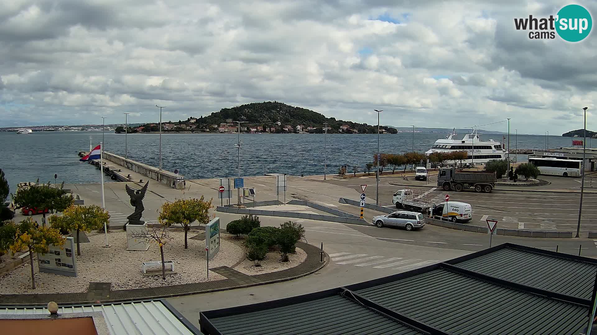 Cámara web UGLJAN – Transportar de Preko a Zadar