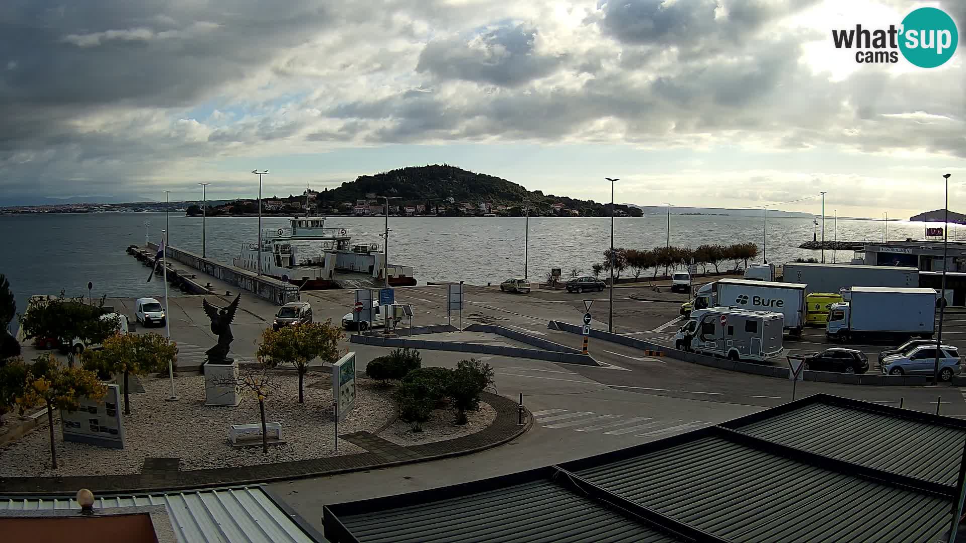 Cámara web UGLJAN – Transportar de Preko a Zadar