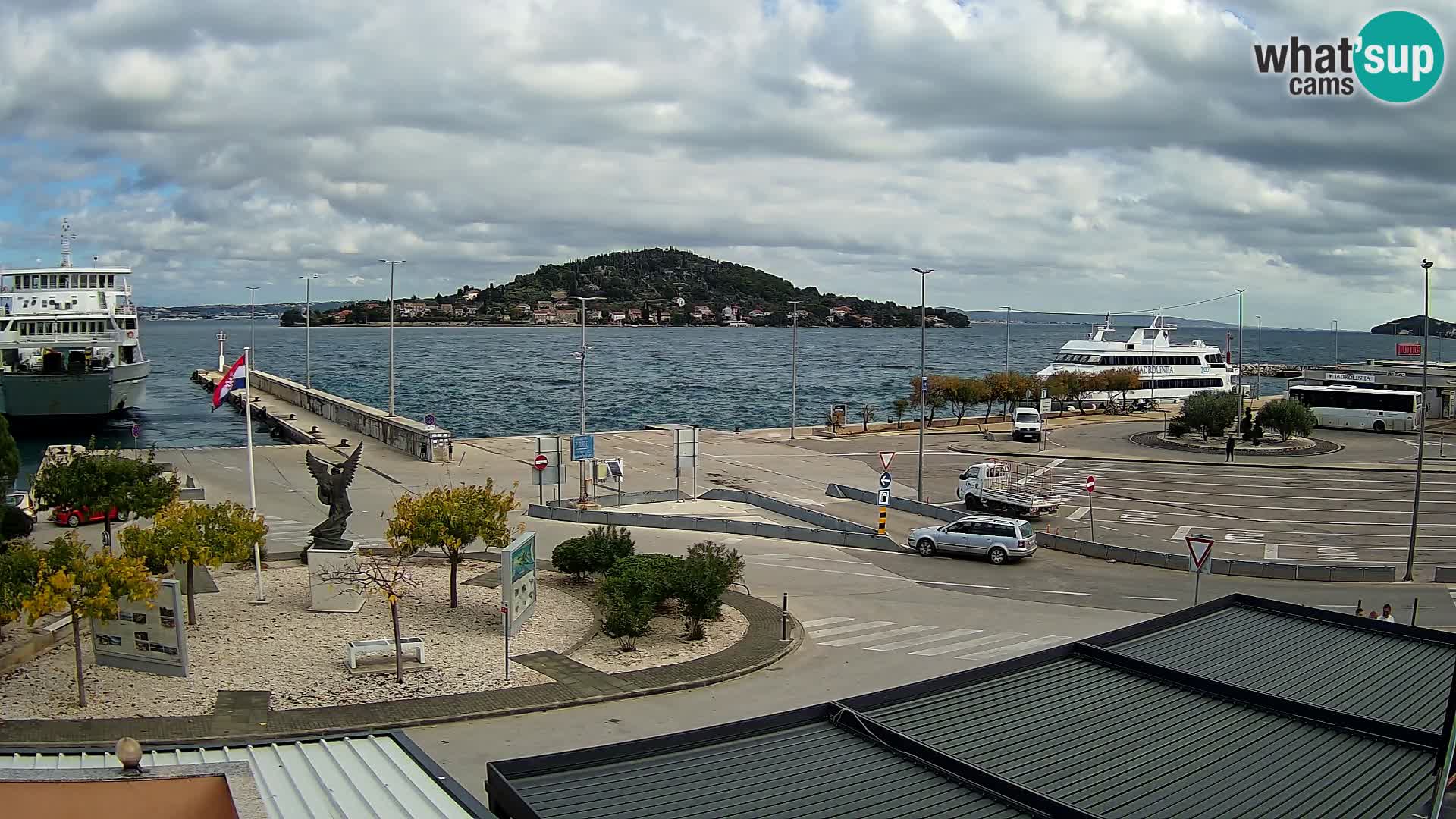 UGLJAN Webcam – Preko-Fähre nach Zadar