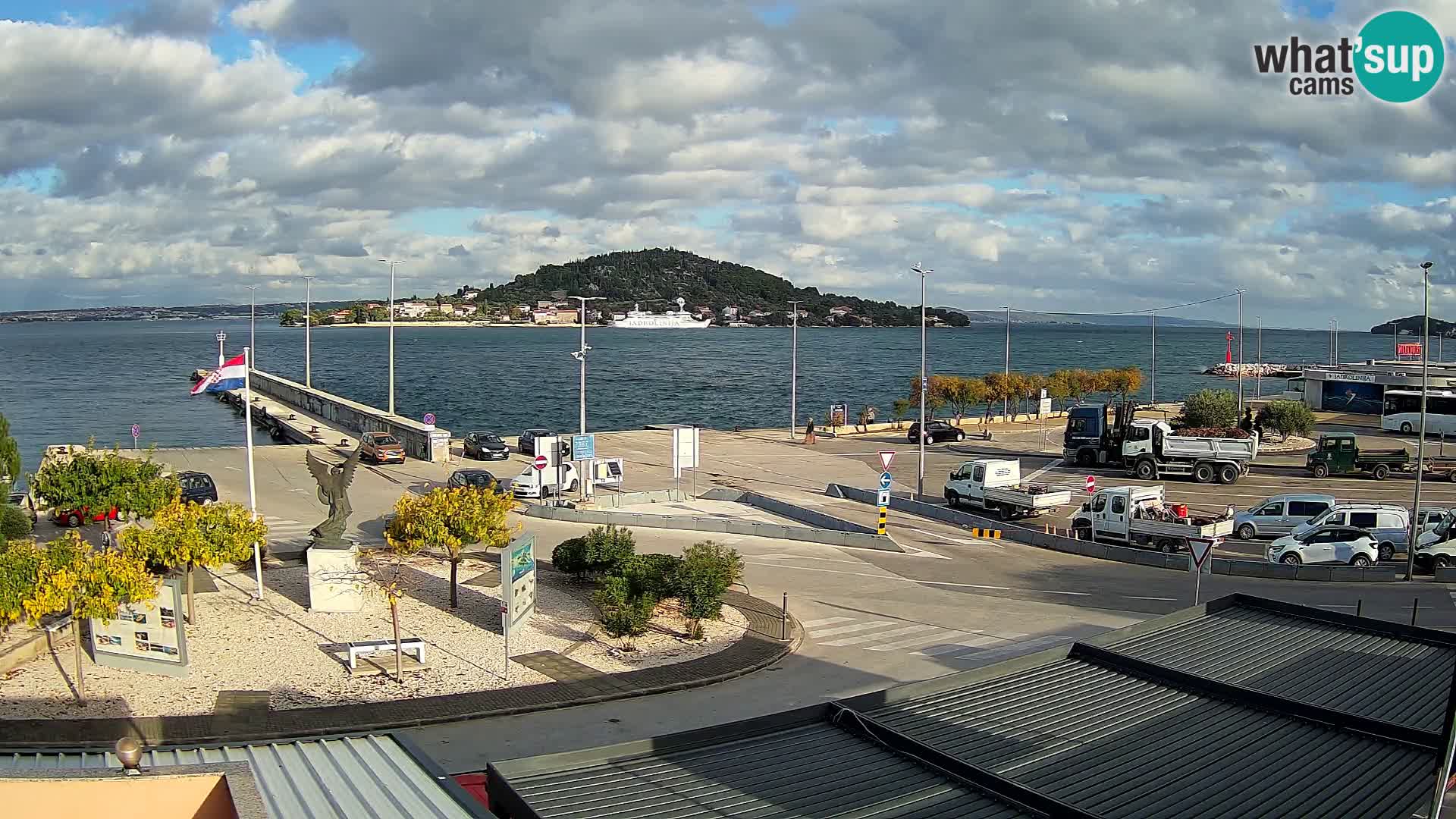 UGLJAN Webcam – Preko-Fähre nach Zadar