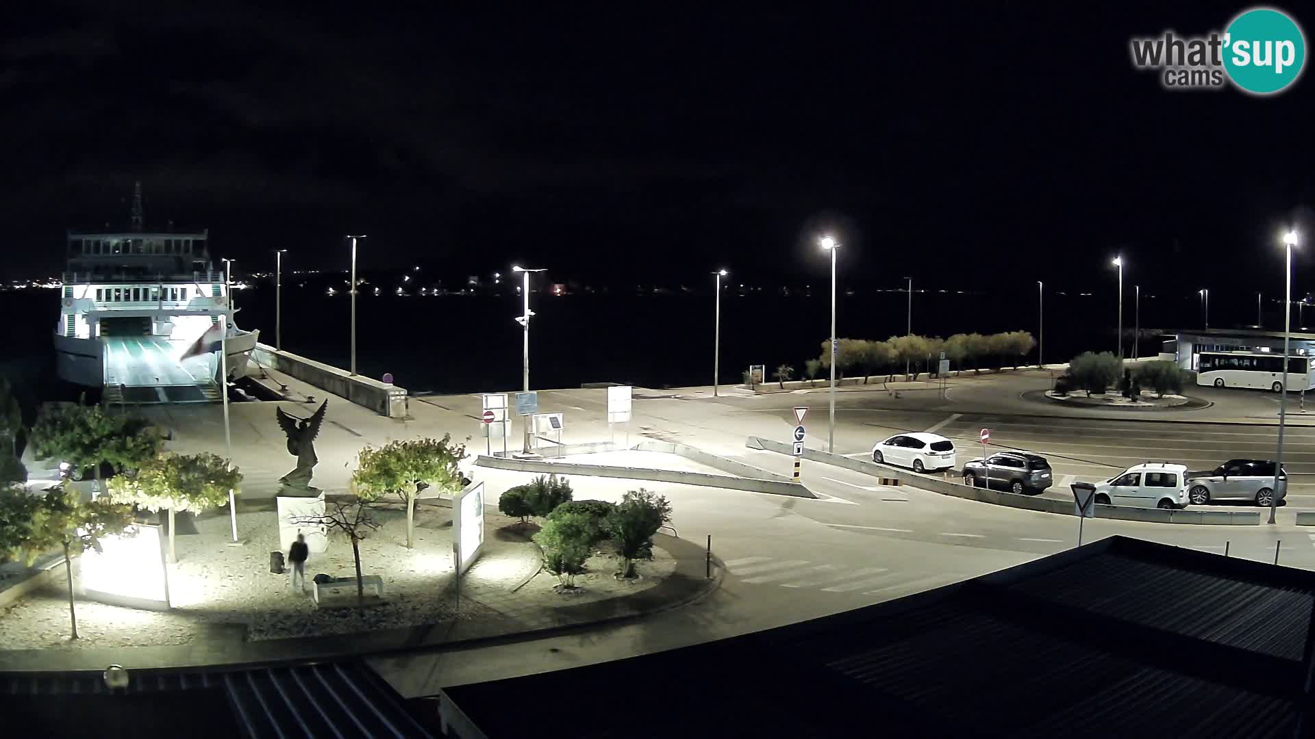 Spletna kamera Ugljan – trajekt Preko – Zadar