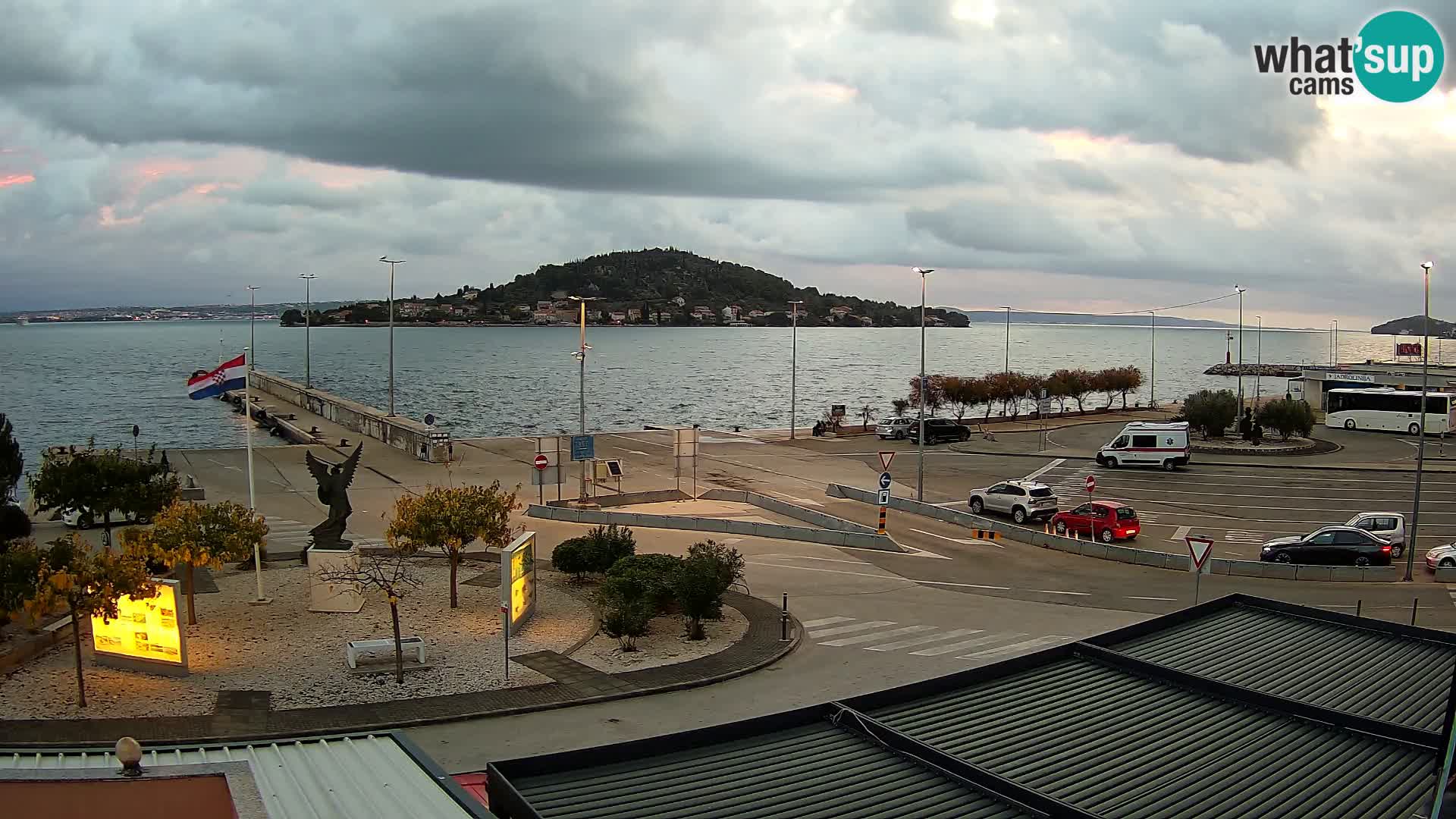 UGLJAN Webcam – Preko-Fähre nach Zadar