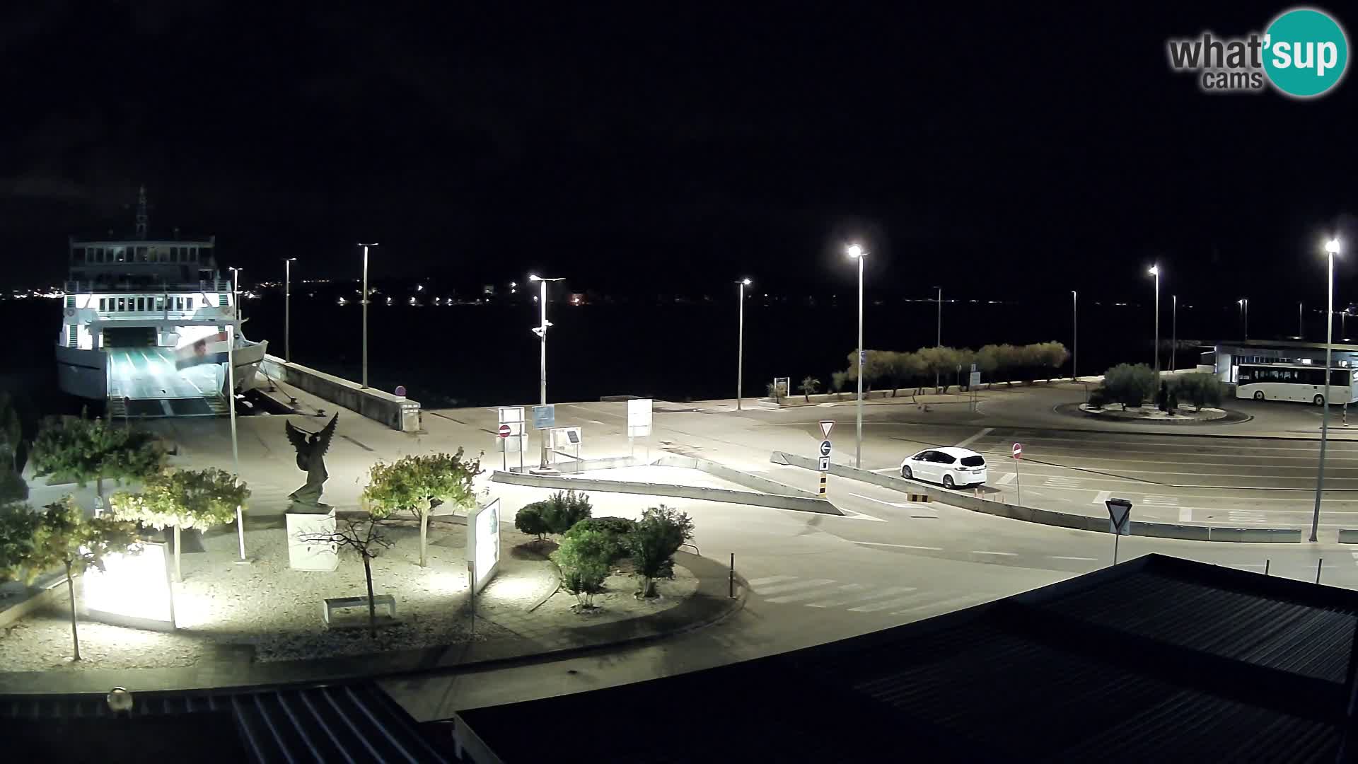 Webcam Ugljan – Preko Ferry to Zadar