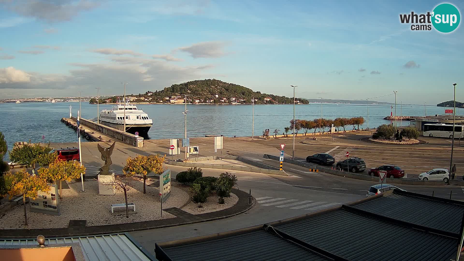 Webcam Ugljan – Preko Ferry to Zadar